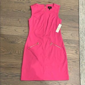 NEW - Designer Laundry Pink Midi Dress